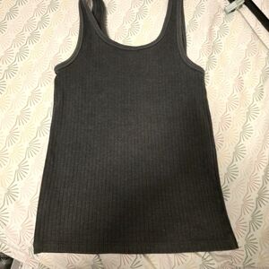 Charcoal Grey Aerie Tank Top